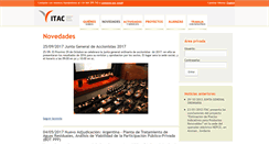 Desktop Screenshot of itac.es